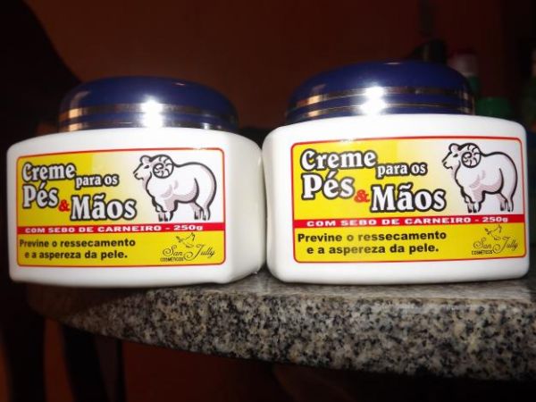 Creme Pés E Mãos C/ Sebo De Carneiro